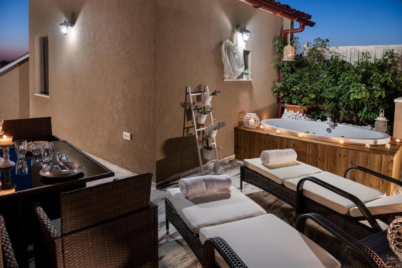 Castello Luxury Residence With Private Jacuzzi Chania  Bagian luar foto