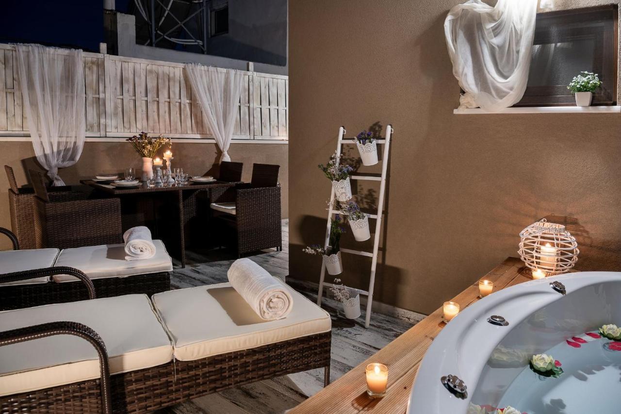 Castello Luxury Residence With Private Jacuzzi Chania  Bagian luar foto