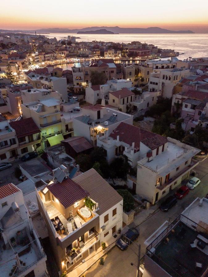 Castello Luxury Residence With Private Jacuzzi Chania  Bagian luar foto
